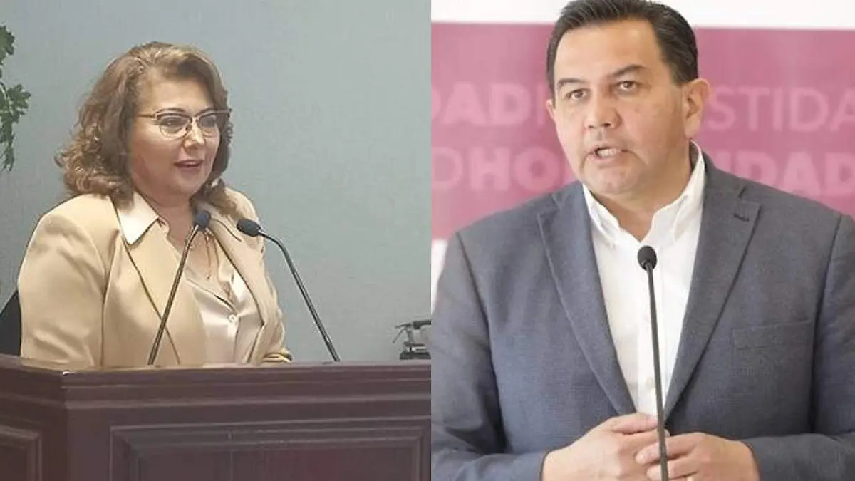 Roxana García y Cruz Perez Cuellar